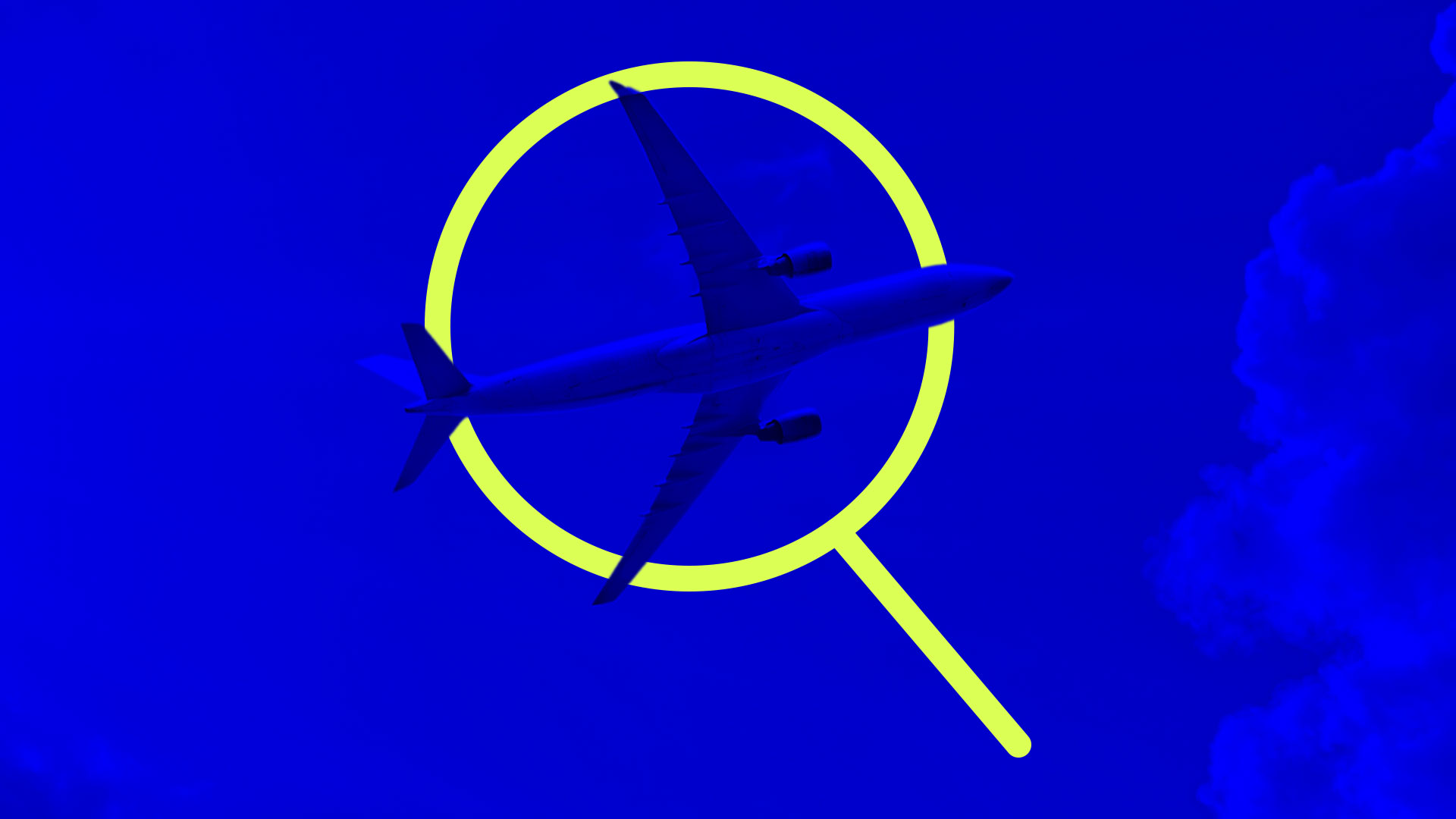 Picture of a plane flying in the sky